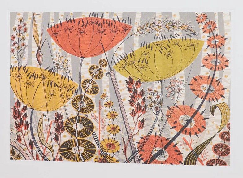 Greeting Card - Spey Birches