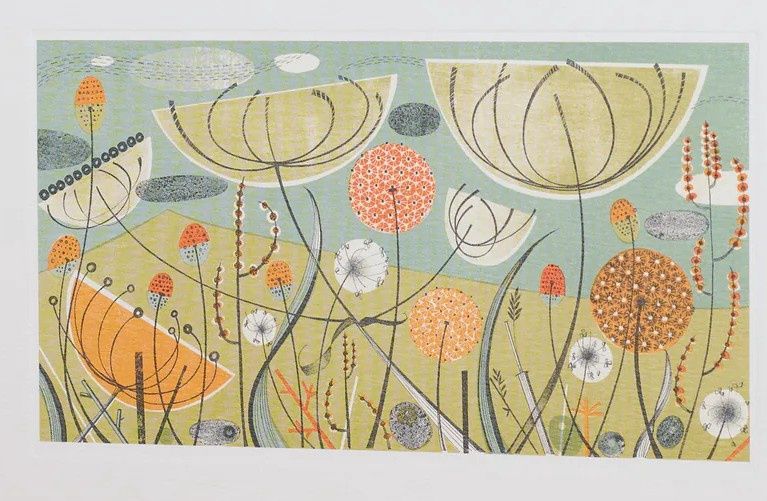 Greeting Card - Alliums &amp; Fennel