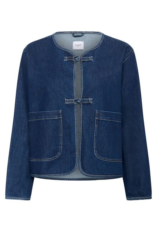 Oivy Jacket - Medium Blue Denim