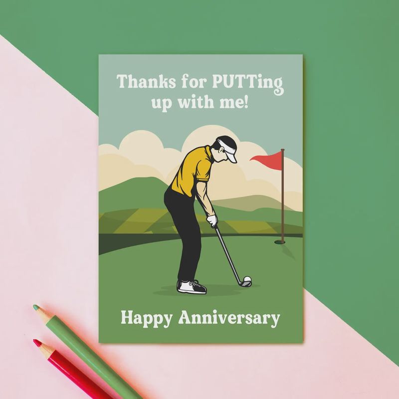 Anniversary Card - Putting Up With Me