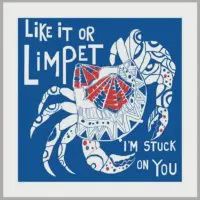 Greeting Card - Like It or Limpet