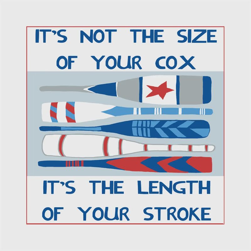 Greeting Card - It's Not the Size of Your Cox