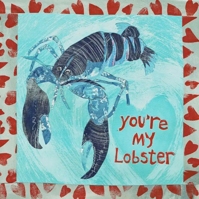 Greeting Card - You're My Lobster