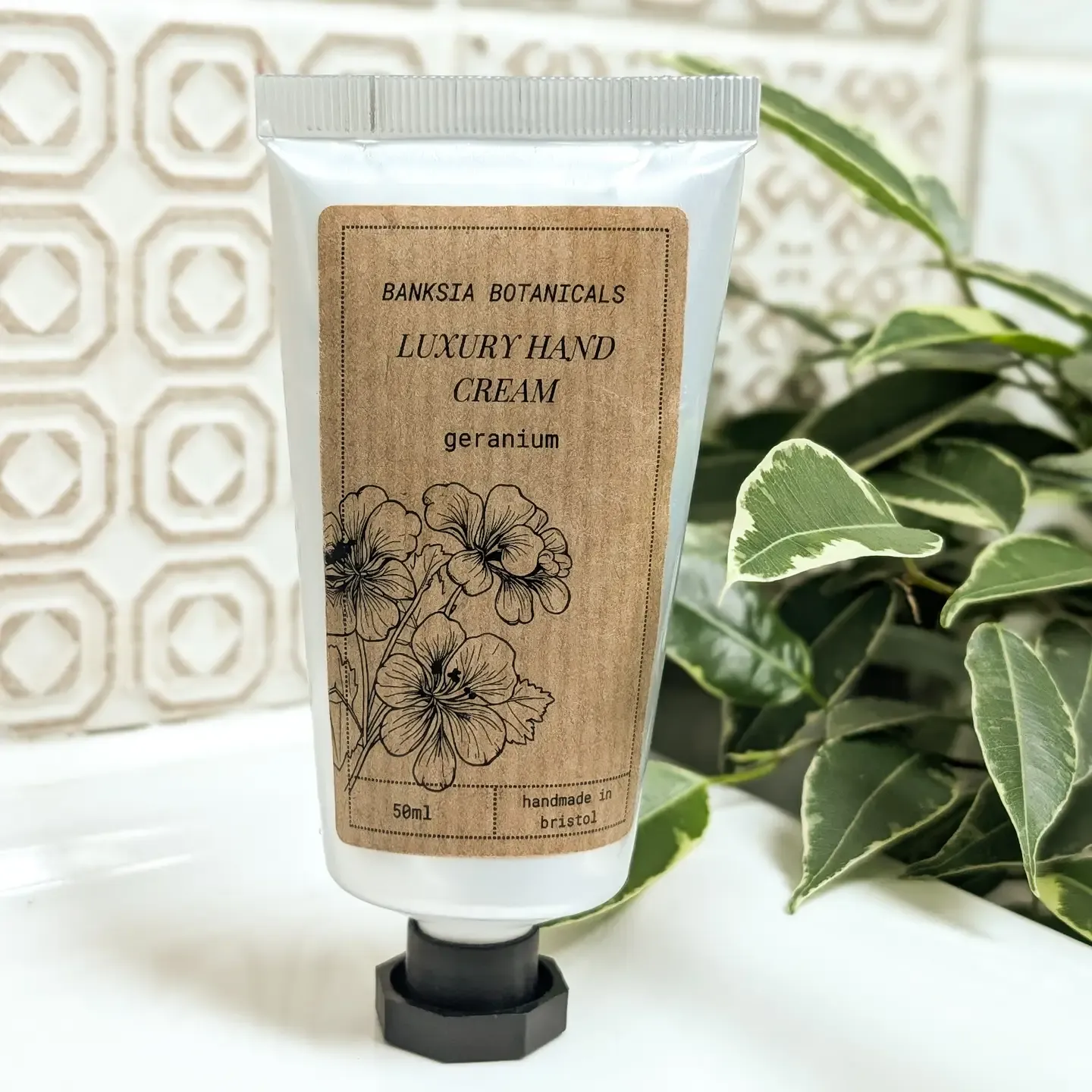 Olive Oil Enriched Hand Cream - Geranium