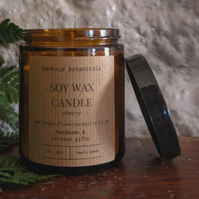 Soy Wax Candle - Cherry