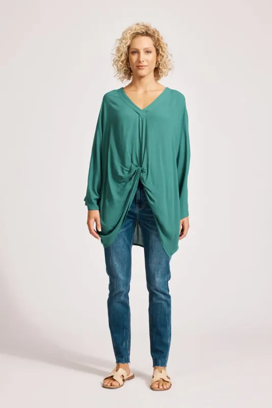 Alegria Twist Top - Lagoon