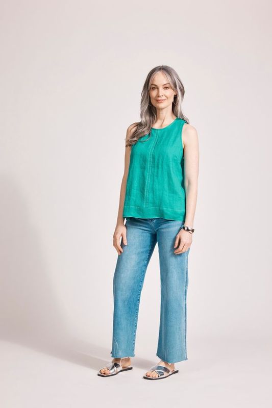 Miramar Tank Top - Lagoon