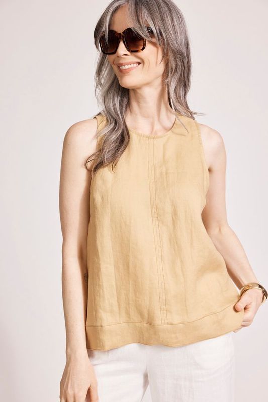 Miramar Tank Top - Camel