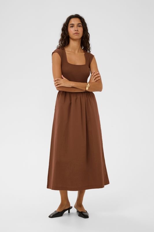 Simone Phoebe Dress - Cappuccino