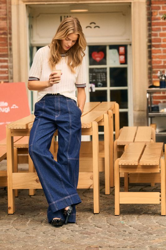 Posey Jeans - Dark Blue Denim