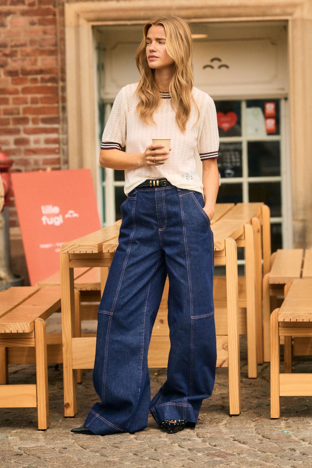 Posey Jeans - Dark Blue Denim