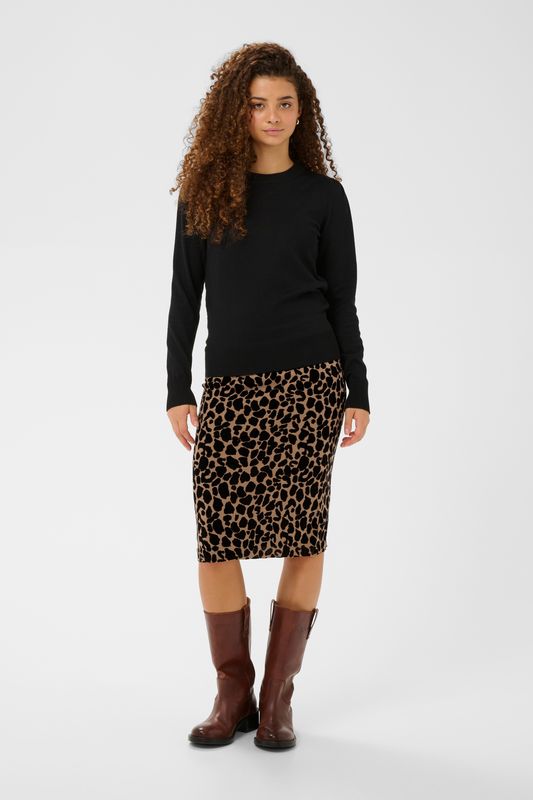 Paloma Skirt - Tiger's Eye Spotty Leopard