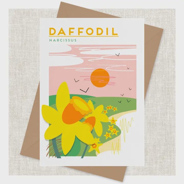 Greeting Card - Daffodil