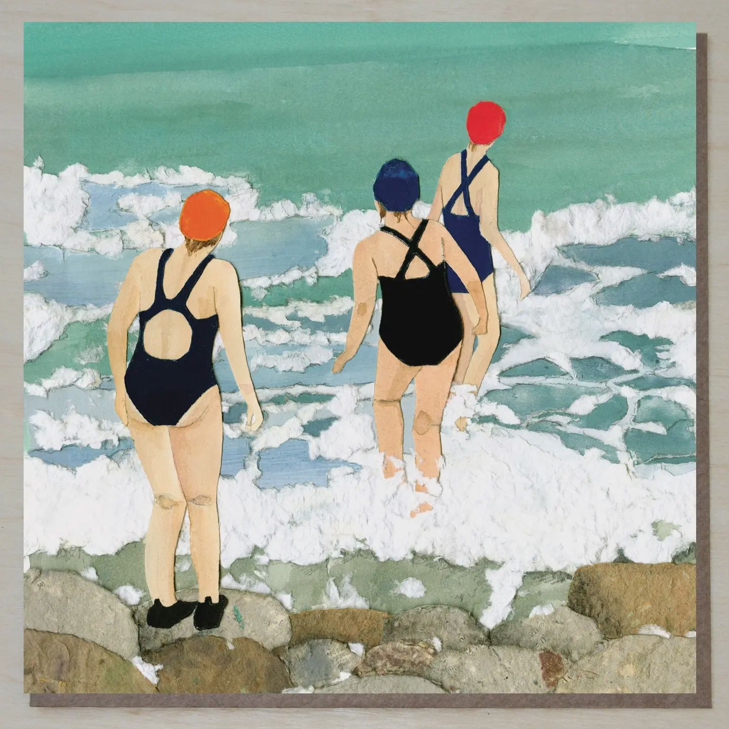 Greeting Card - Mermaid School