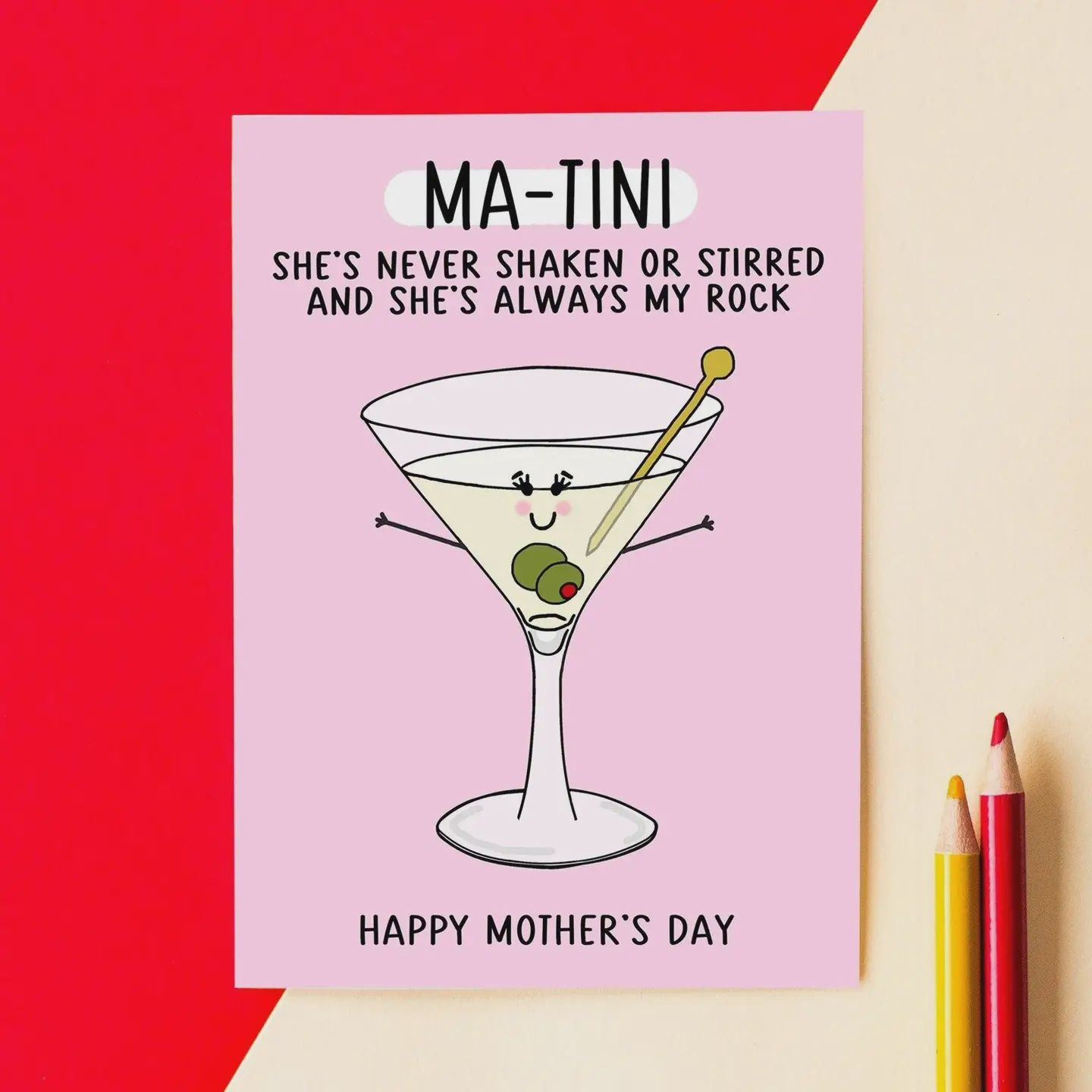 Ma-Tini - Mother's Day Card