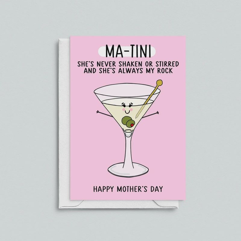 Ma-Tini - Mother's Day Card