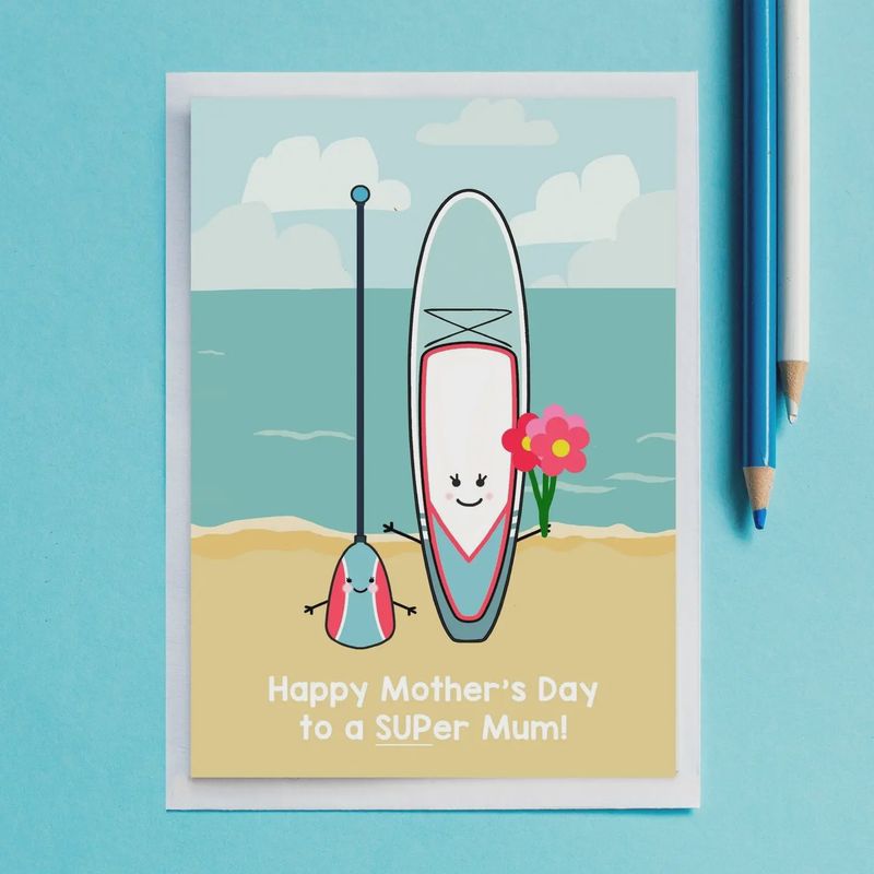 SUPer Mum - Mother's Day Card