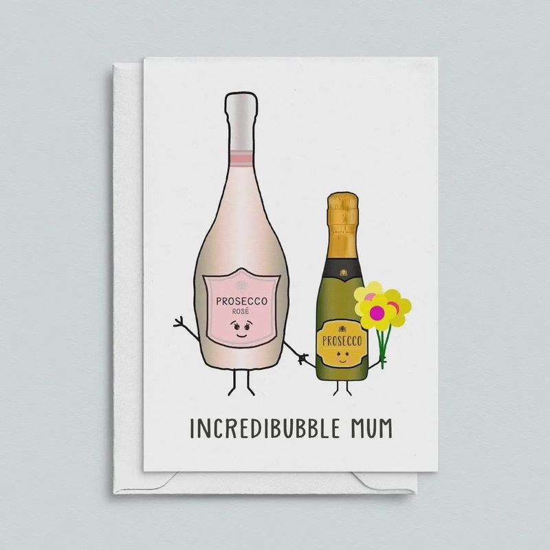 Incredibubble Mum - Mother's Day Card