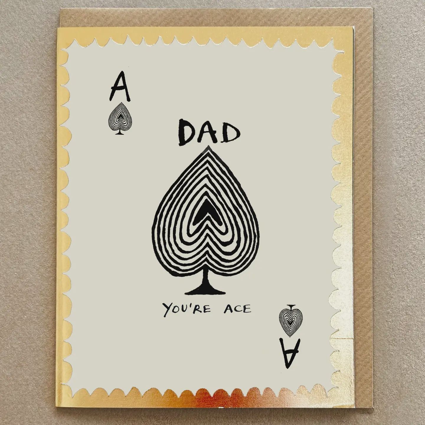 Greeting Card - Dad You're Ace