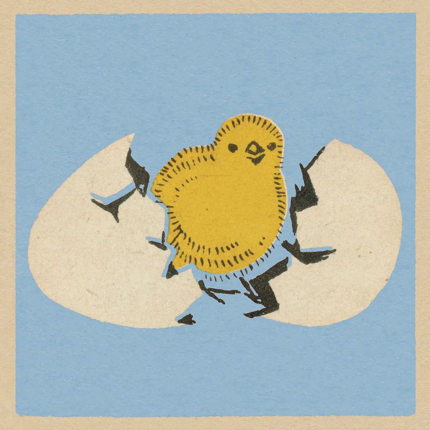 Easter Card - Cracking Little Chick