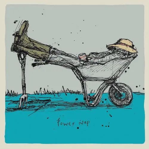 Greeting Card - Power Nap