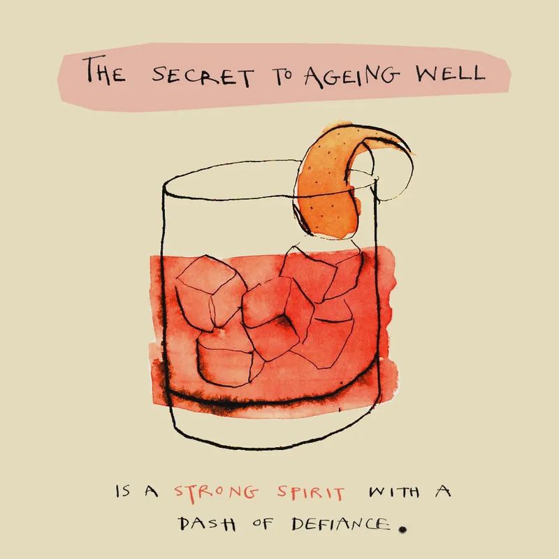 Greeting Card - Ageing Well Negroni