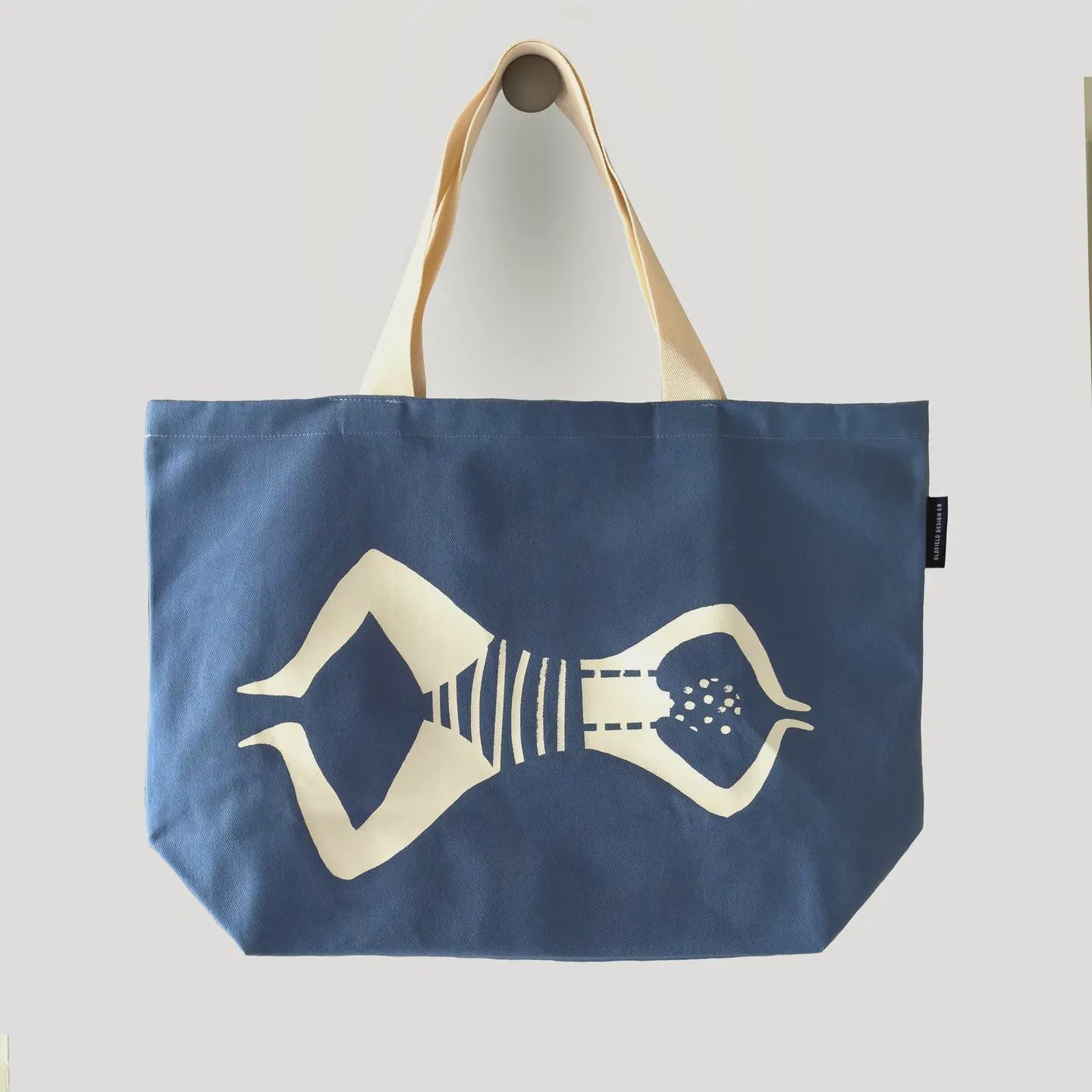 Tote Bag Swimmer - Denim Blue