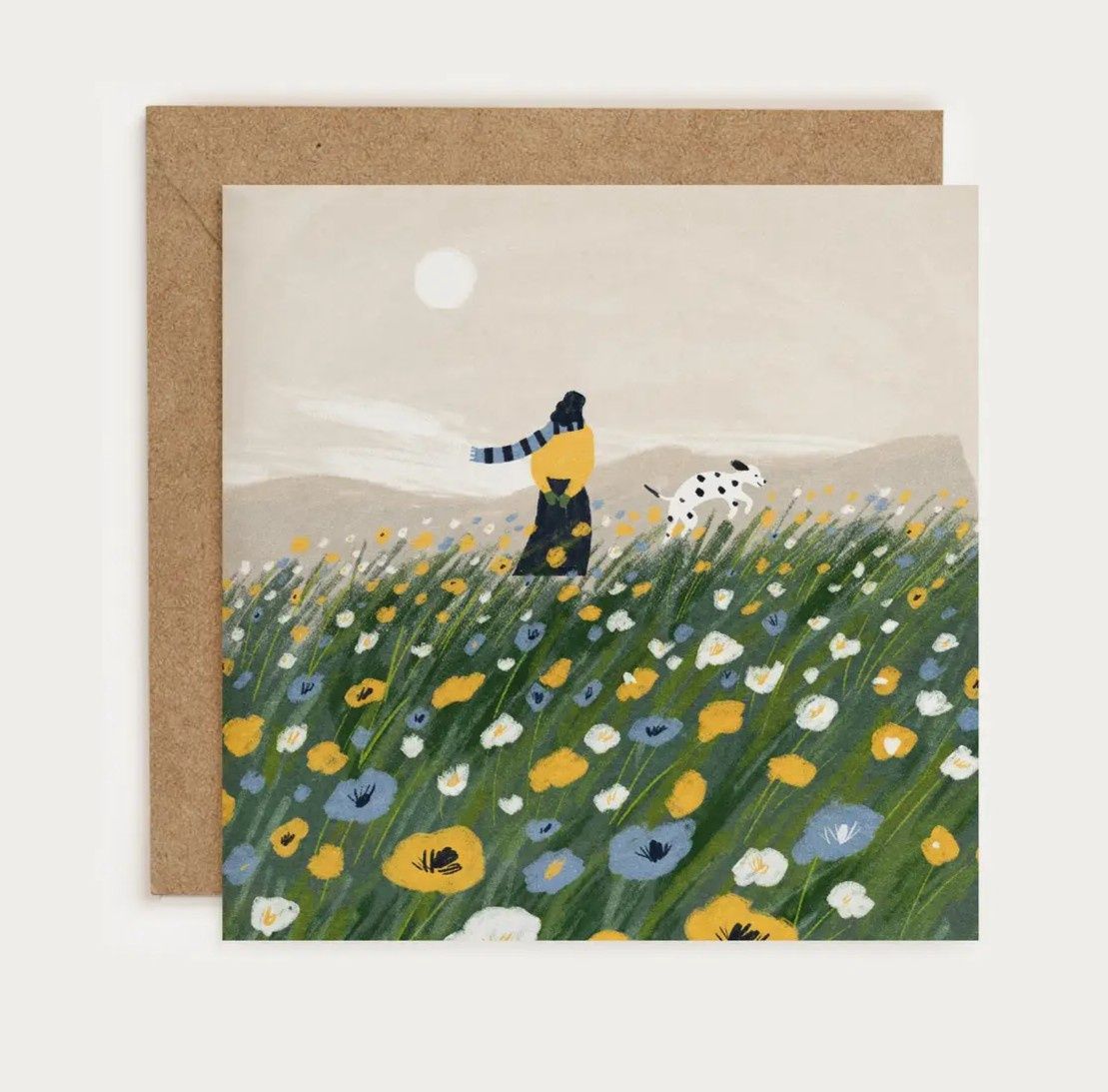 Greeting Card - Spring Walk