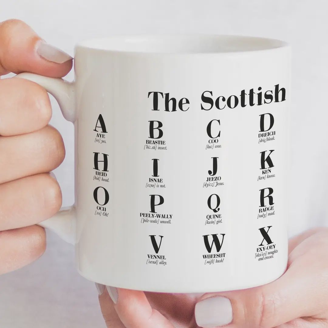 Mug - Scottish Alphabet