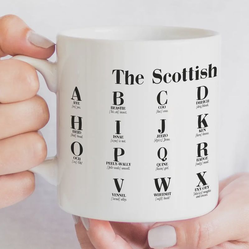 Mug - Scottish Alphabet