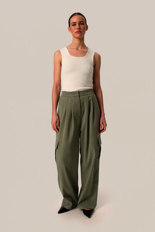 Kellie Cargo Pants - Shadow