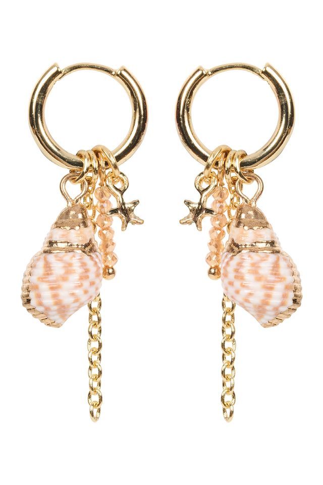 Montego Sea Earring - Shell