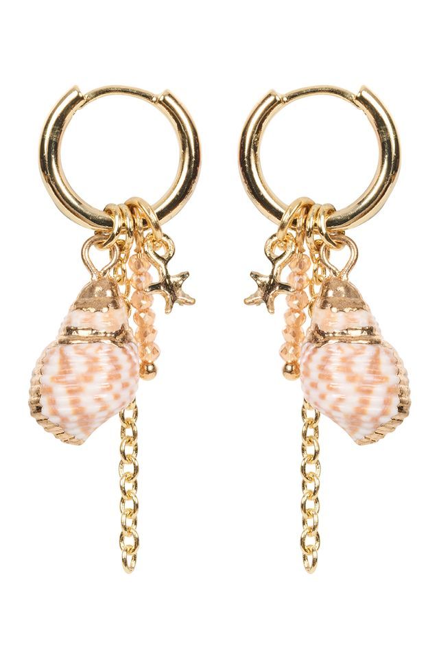 Montego Sea Earring - Shell