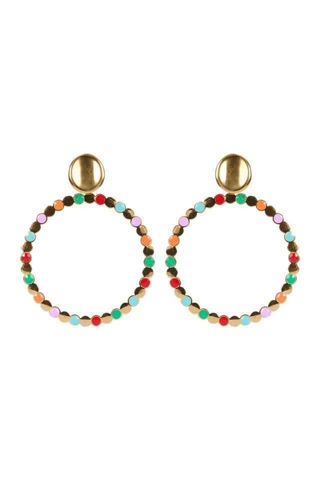 Brasilia Mix Earring - Circle