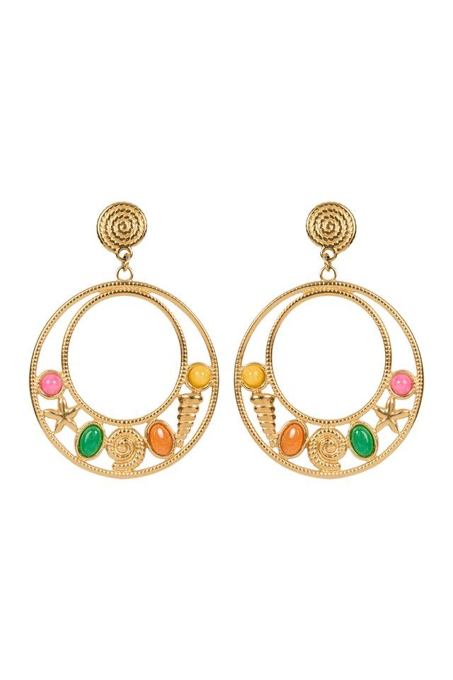 Brasilia Mix Earring - Sea