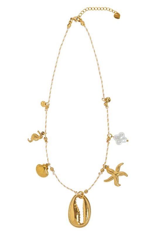 Paraty Charm Necklace - Sea