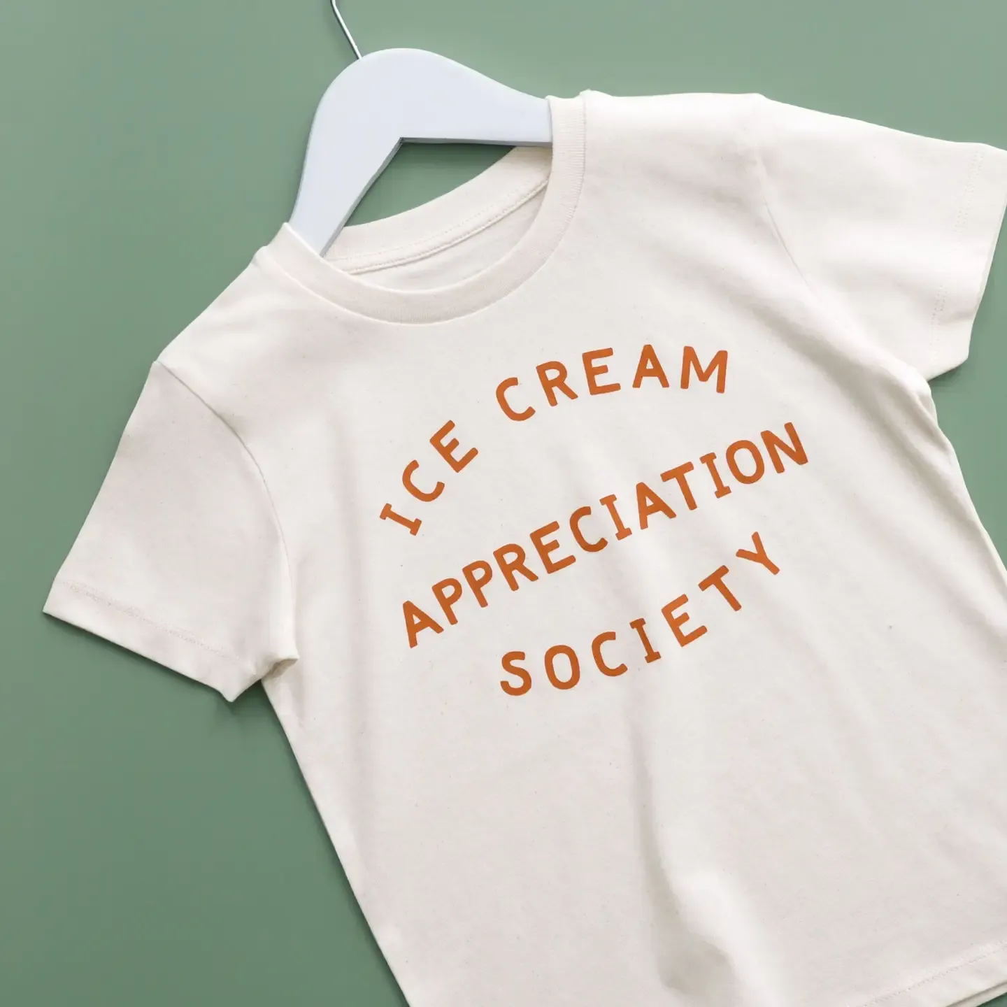 Ice Cream Appreciation Society Kids TShirt - Pecan