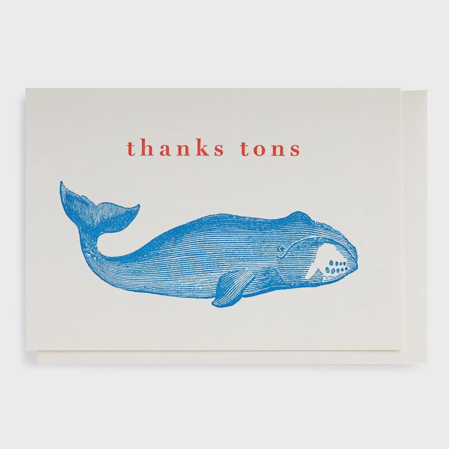 Small Greeting Card - Thanks Tons