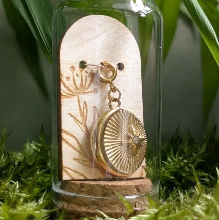 Bohemian - 18k Gold Pvd Stainless Steel Charm