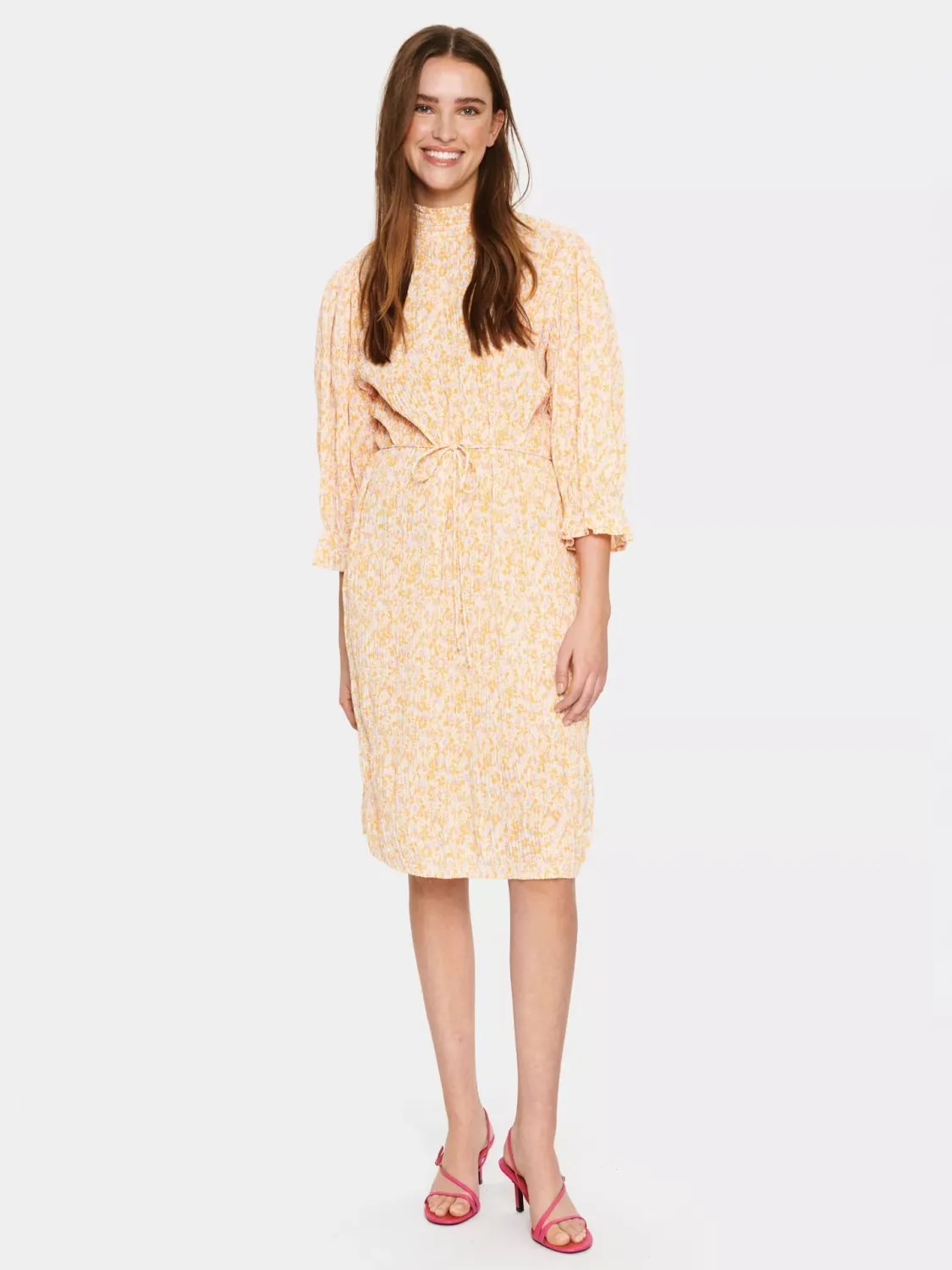 Tamara Dress - Chamois Juicy