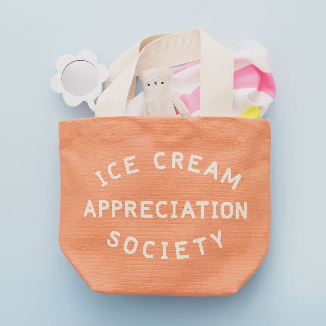 Little Bag - Ice Cream Appreciation Society - Peach