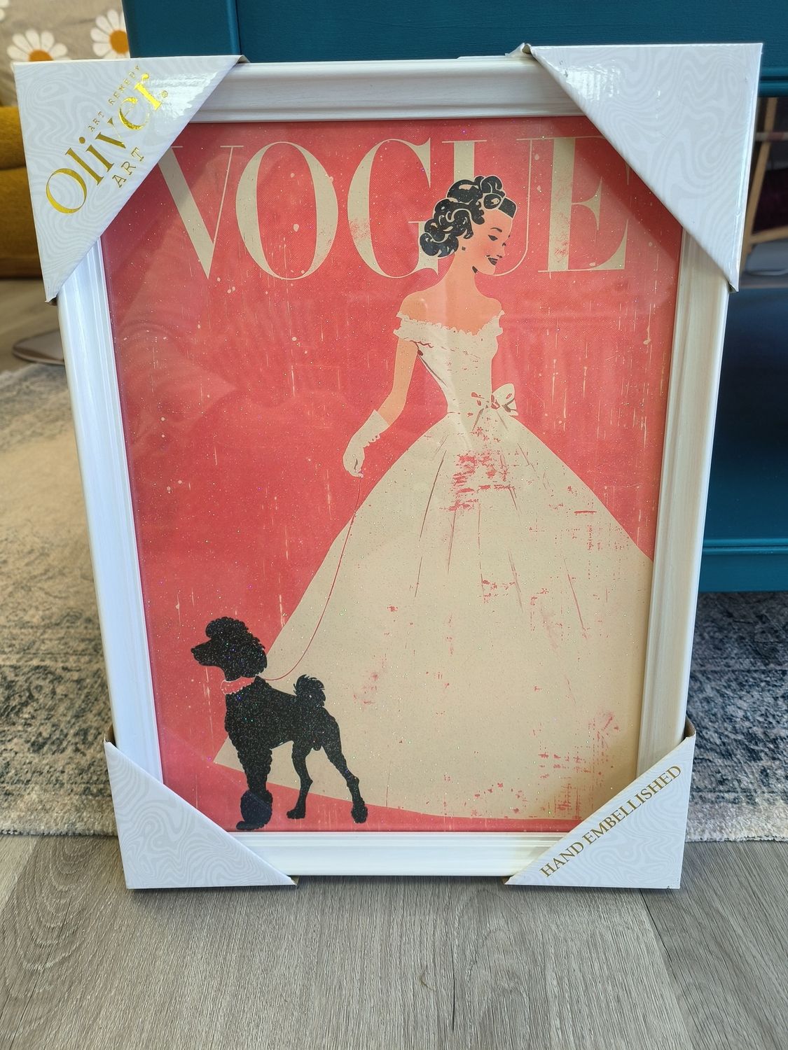 Artwork - Vogue Lady with Poodle