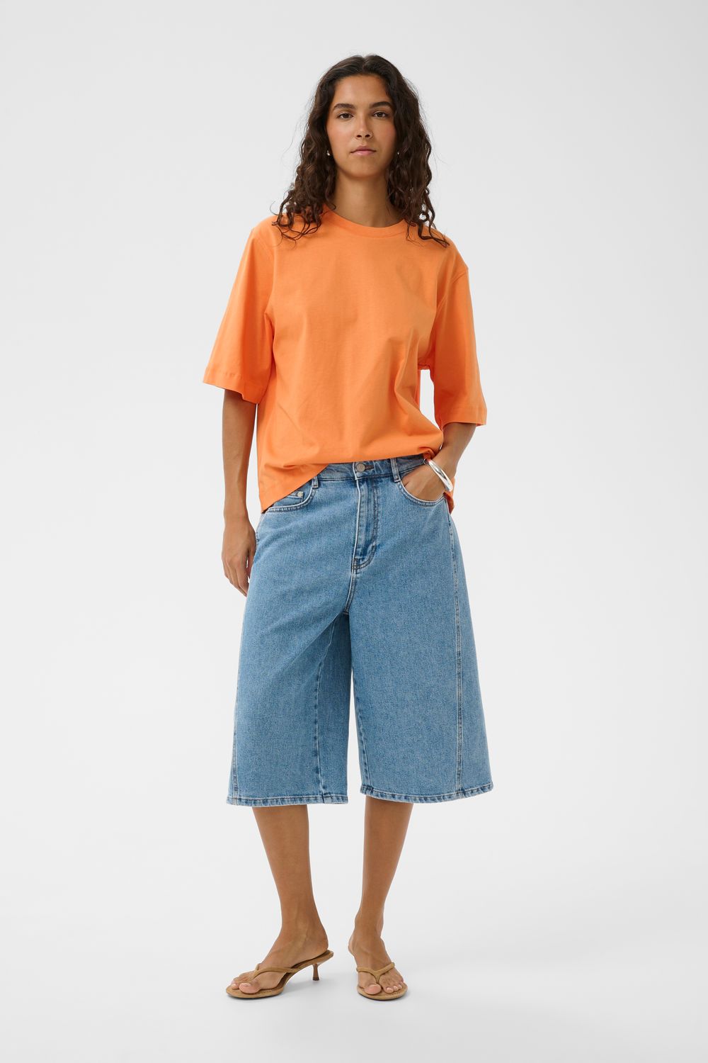 Adabella Shorts - Light Blue Denim