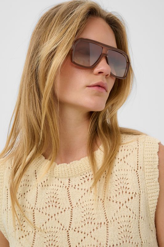 Noanna Sunglasses - Cacao Nibs / Brown