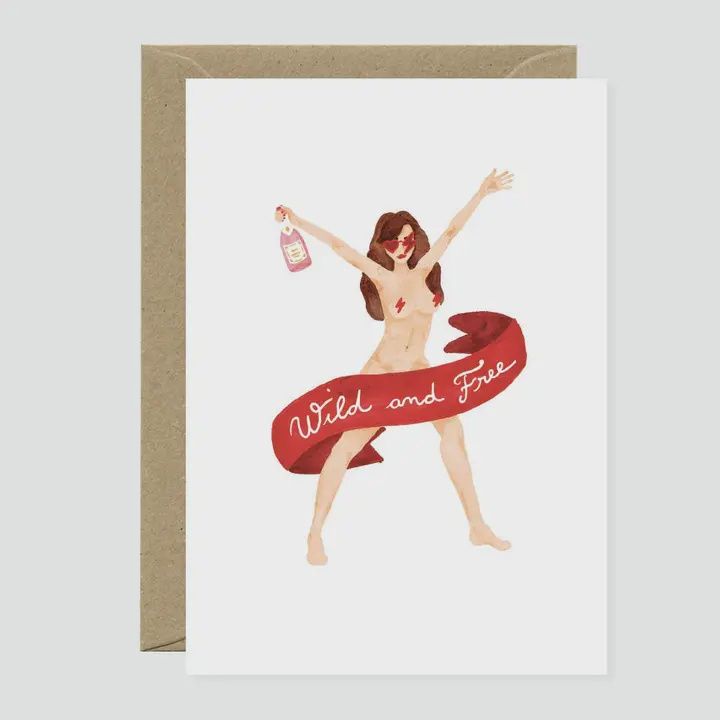 Birthday Card - Wild and Free