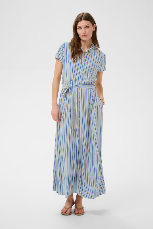 Arjana Maxi Dress - Regatta Stripe