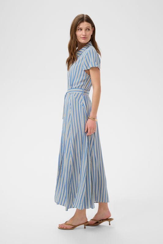 Arjana Maxi Dress - Regatta Stripe