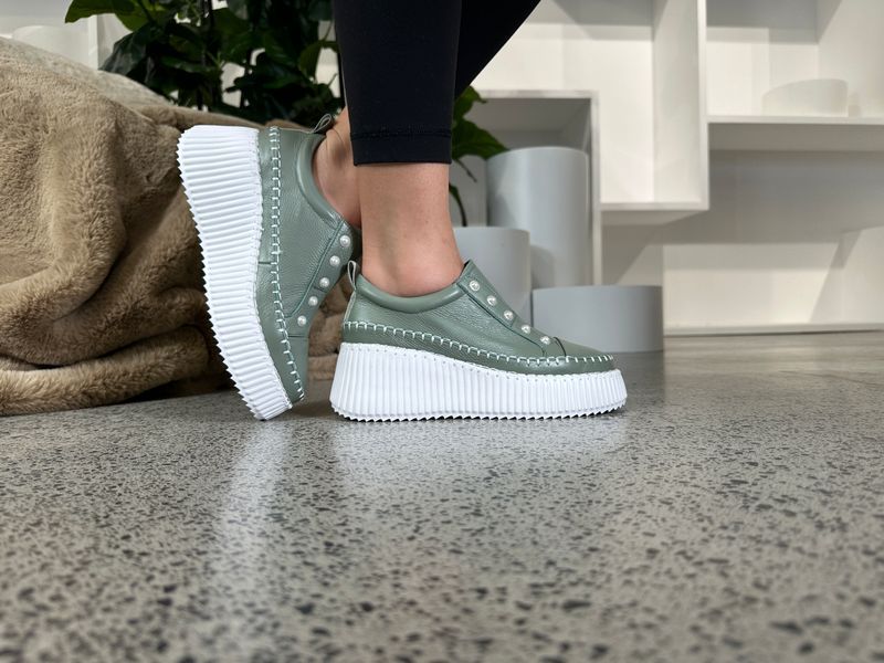 Pearlzie Boost - Sage Stripe