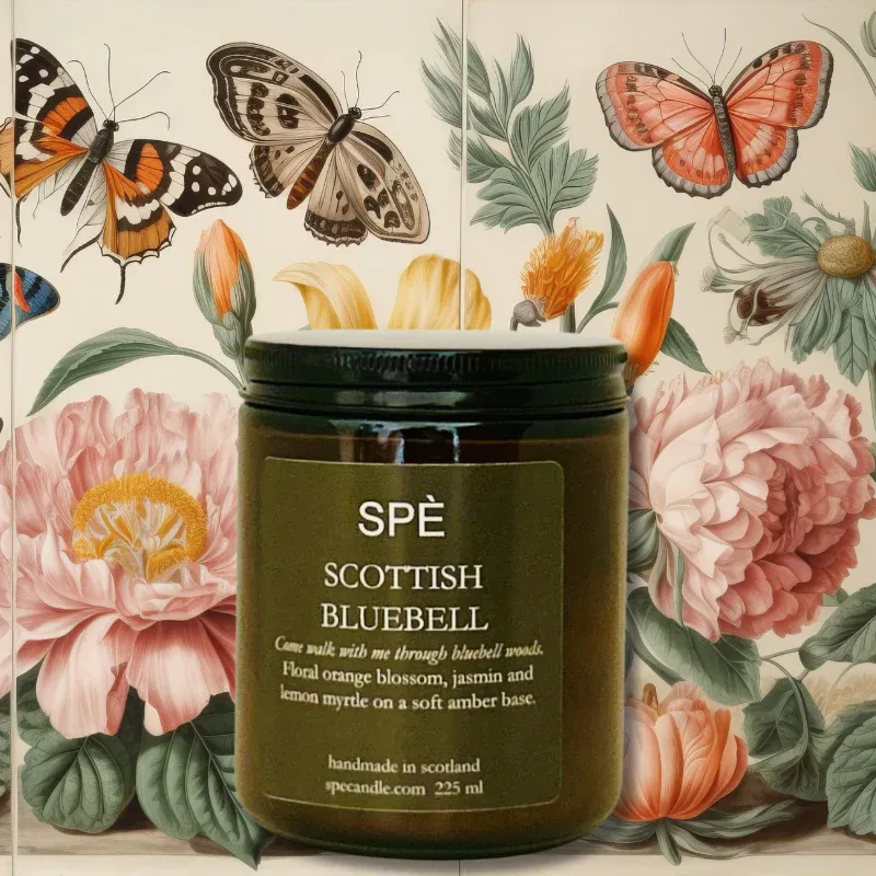Scottish Bluebell Soy Candle - 225ml