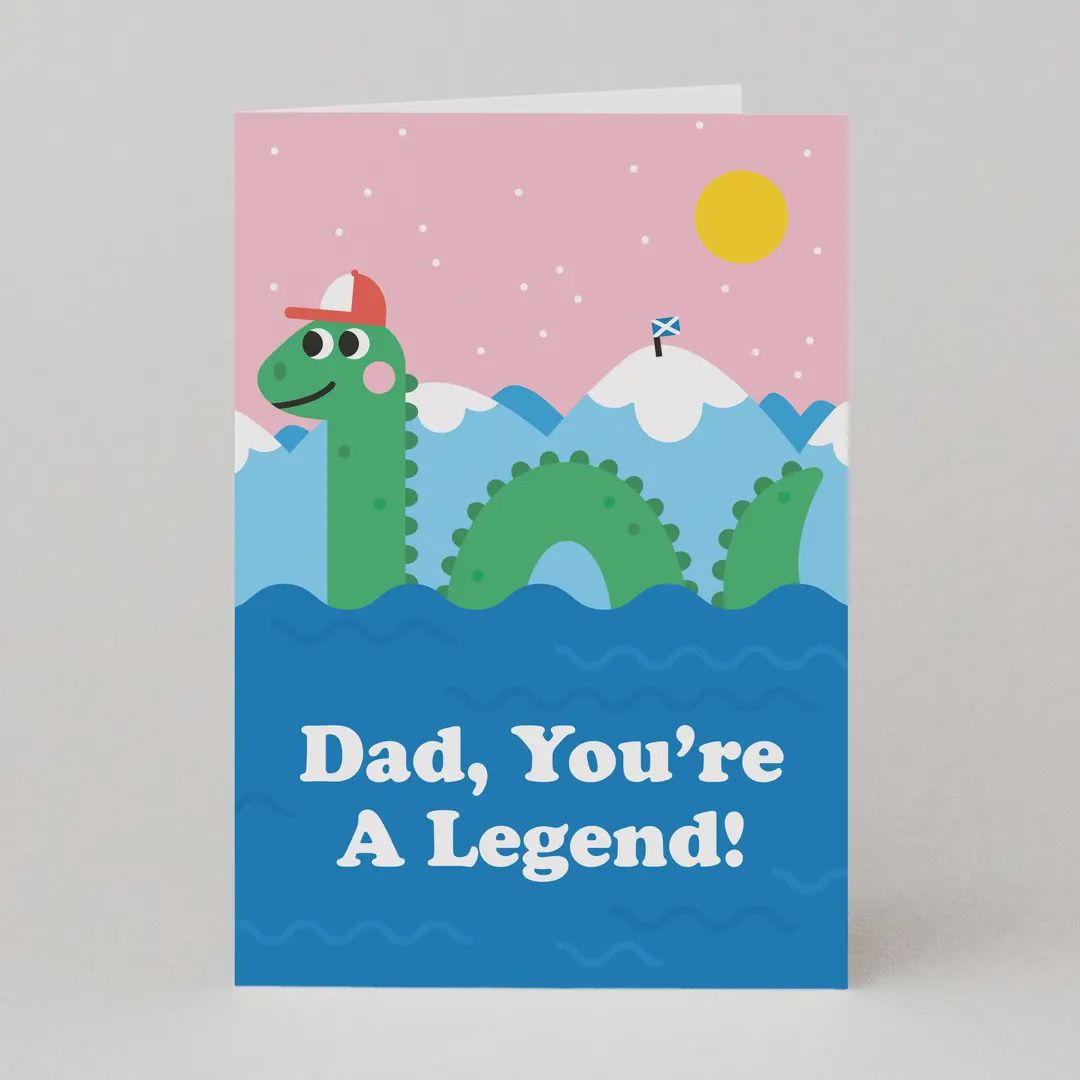 Father's Day Card - Nessy